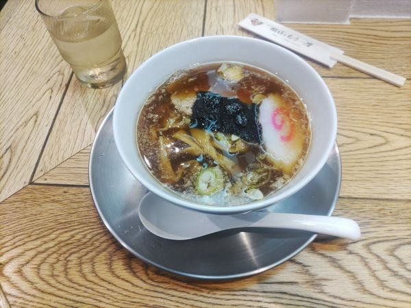 「極上煮干しラーメン　ミニ」@支那そば 勝丸 新横浜ラーメン博物館の写真