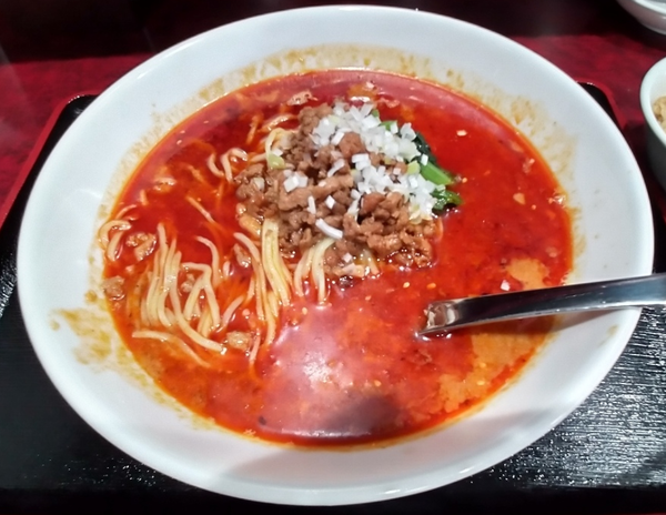 「【ランチセット】タンタンメン￥800」@中国料理 峨嵋山の写真