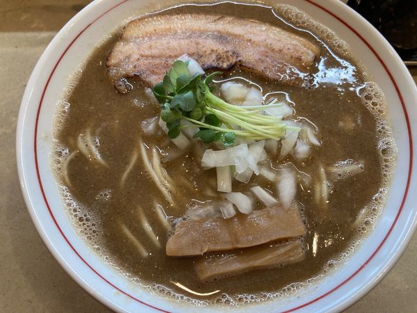 「濃厚煮干しそば」@麺処 浮き雲の写真