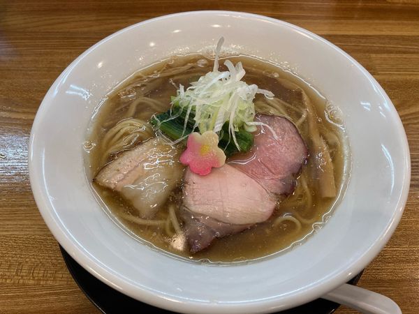 「こはね中華そば（細麺）」@麺彩 こはねの写真