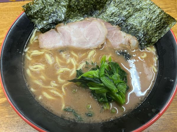 「ラーメン　麺硬め」@麺家 紫極の写真