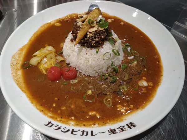 「カラシビカレー　９８０円」@カラシビカレー 鬼金棒の写真