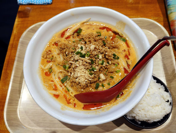 「限定 担々麺」@らーめん 蓮の写真