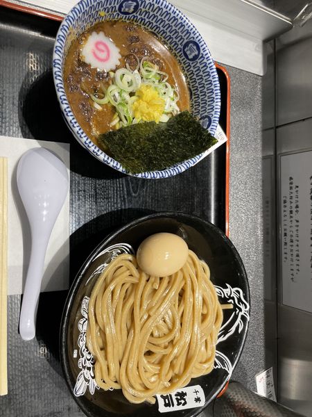「濃厚煮干しつけ麺」@松戸富田麺絆の写真