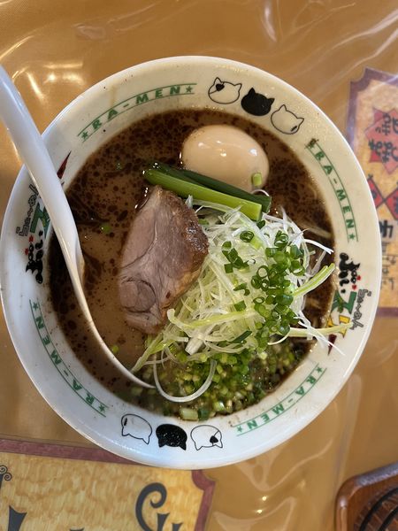 「ねぎらぁ〜めん900円＋あじたま100円＋替玉100円」@らぁ〜めん ぶぃスリーの写真
