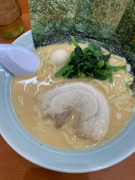 「醤油ラーメン750円」@魂心家 福山駅家店の写真