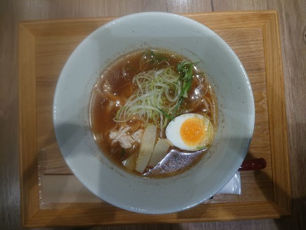「太陽の鶏こうじ麺」@発酵ラーメンizuruの写真