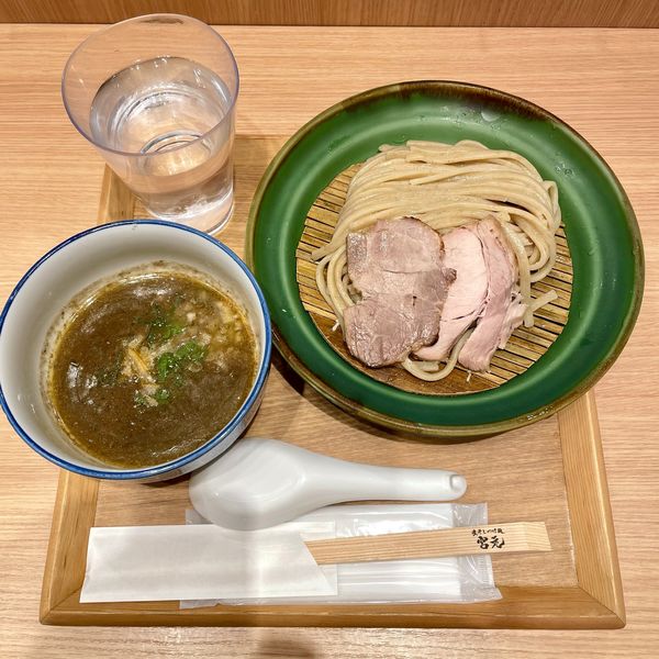 「【煮干しつけ麺 宮元】極農煮干しつけ麺 ￥1100」@ラーメンWalkerキッチンの写真