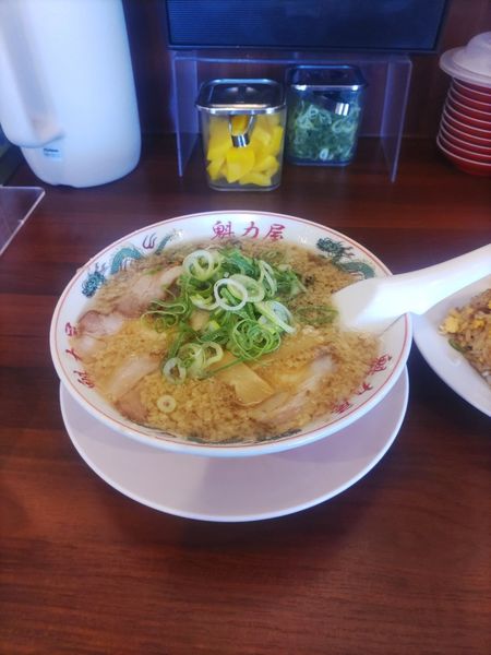 「特製醤油ラーメン焼き飯定食」@ラーメン 魁力屋 練馬インター店の写真