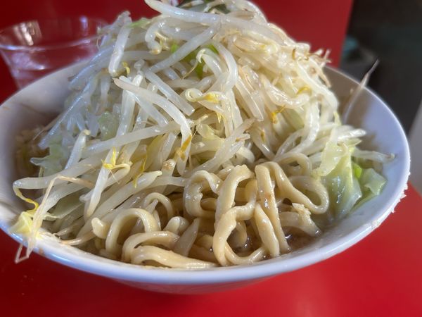 「ラーメン600円」@ラーメン二郎 三田本店の写真