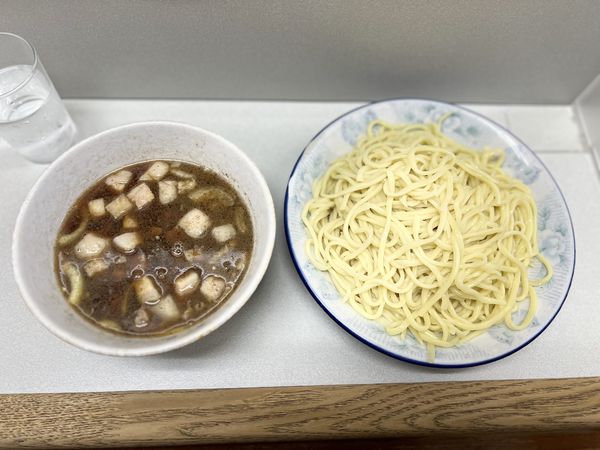 「ちゃしゅうつけそば 1000円」@丸長 新井薬師店の写真