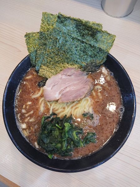 「魚介豚骨ラーメン変更 100円＋ラーメン並盛 650円」@麺家 千祥の写真