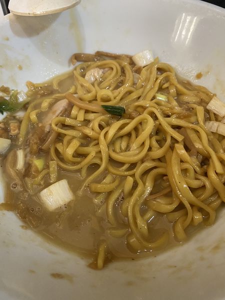 「裏そば 大山地鶏の鶏白湯まぜそば 1150」@塩そば 桑ばらの写真
