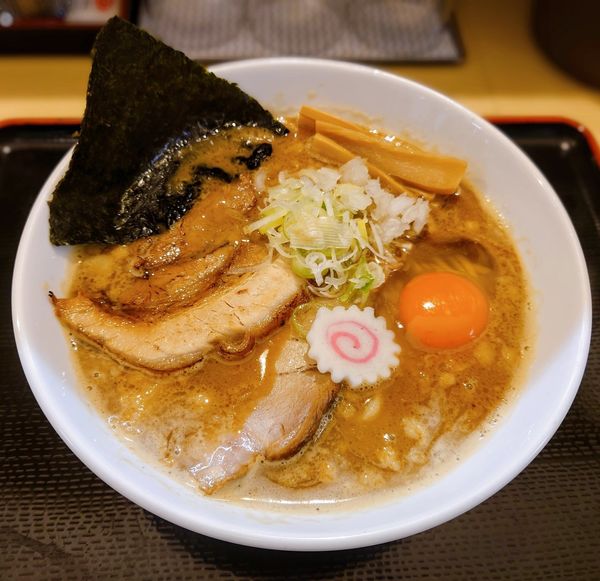 「ハーフ中華そば」@つけ麺丸和 各務原分店の写真