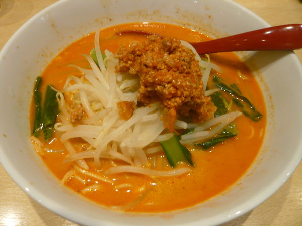 「四川風タンタンメン」@和来亭 久米川店の写真