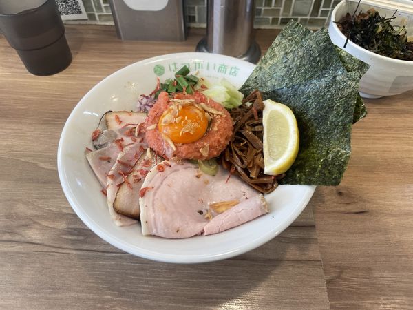 「【限定】はつがい商店の明太まぜそば」@はつがい商店の写真