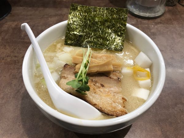 「濃厚ホタテそば」@NOODLE VOICEの写真