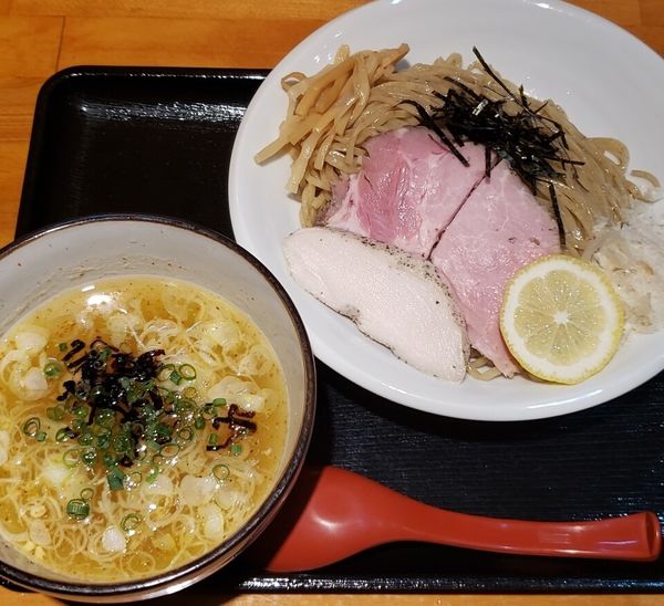 「【限定】塩つけそば ￥９００」@麺ゃこもんの写真