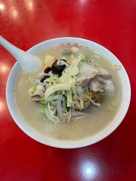 「アサリタンメン(850円)」@中華料理  清香楼 本館の写真