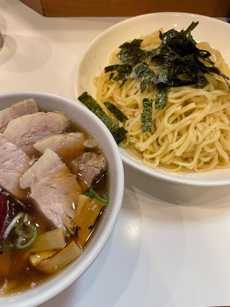 「チャーシューざるらぁめん」@らぁめん ほりうち 新橋店の写真