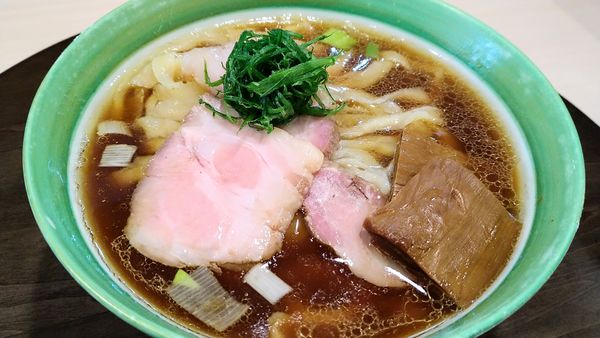 「手打中華蕎麦醤油」@手打麺祭 かめ囲の写真