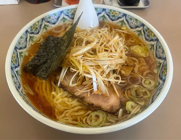 「ネギラーメン」@中華そば だいかつの写真