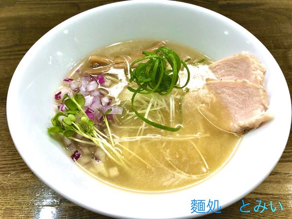 「金の中華そば（950円）」@麺処 とみいの写真