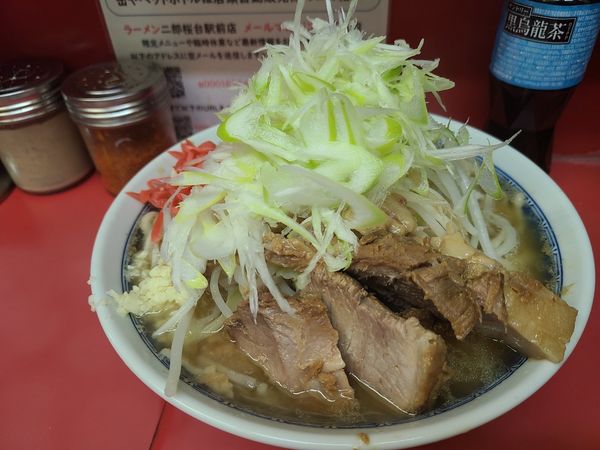 「小＋ネギ  11/16」@ラーメン二郎 桜台駅前店の写真