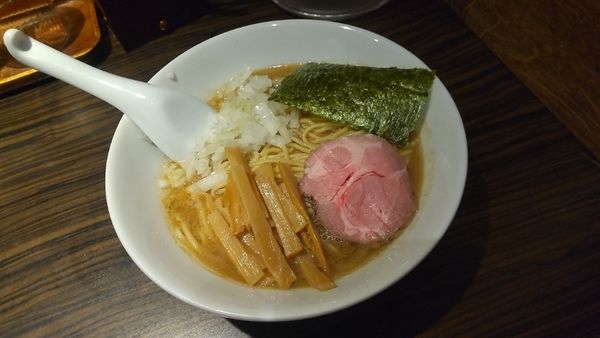 「魚介豚骨濃厚らーめん」@麺屋 ほたるの写真