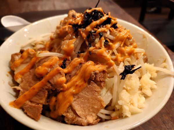 「汁無し」@NOODLE HOUSE らみょんの写真