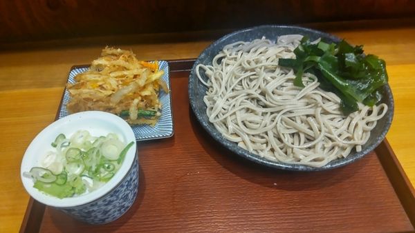 「天もりそば」@蕎麦冷麦  嵯峨谷 渋谷店の写真