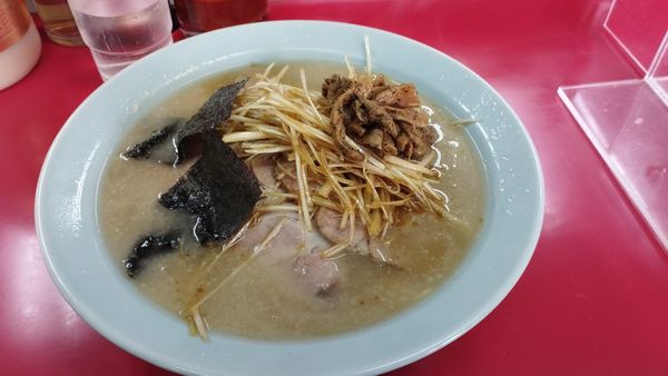「ネギチャーシューメン 1000円」@GOOD MORNING ラーメンショップの写真