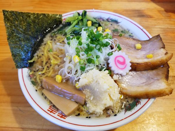 「森尻コンチータ(味噌)大」@つけ麺 弥七の写真