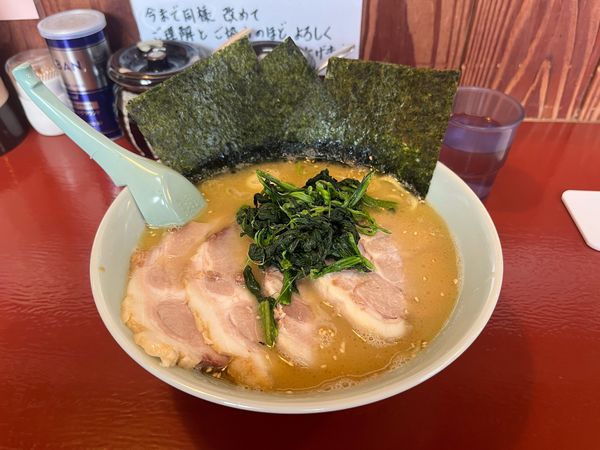 「チャーシューメン、小ライス」@千家 大井松田店の写真