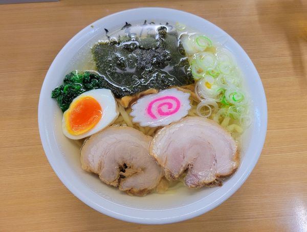 「こだわりの手打ち旨塩ラーメン」@青竹手打ちラーメン しまだやの写真