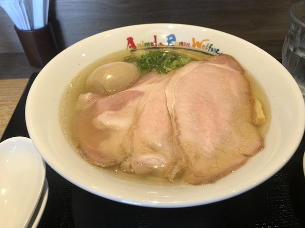 「味玉塩そば」@中華そば 無限の写真