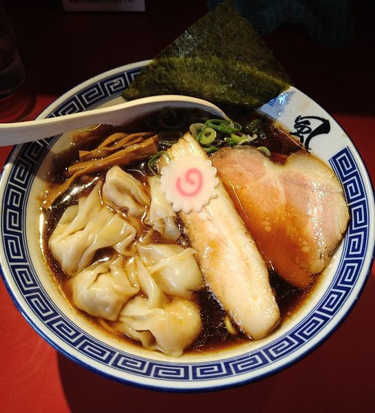 「醤油ワンタンメン」@風は南からの写真