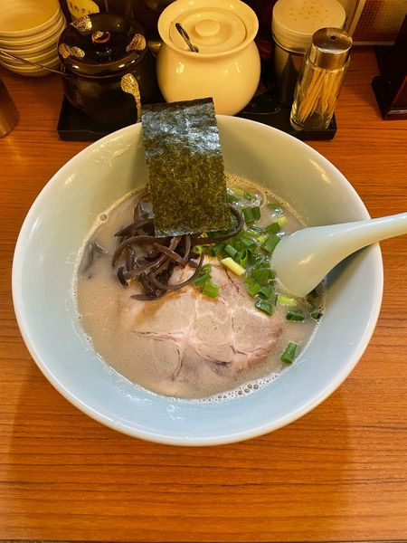 「ラーメン＋餃子(750円)セット」@はやし軒の写真