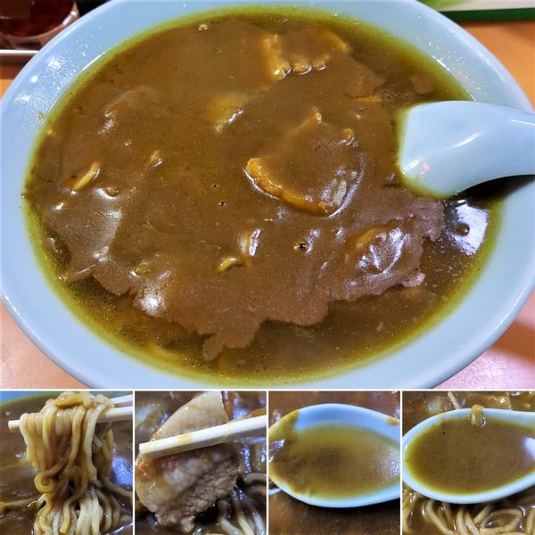 「カレーラーメン　650円」@中華料理 勝楽の写真