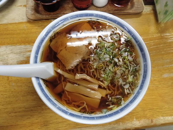 「支那そば 700円」@手打ちラーメンの店 まるきの写真