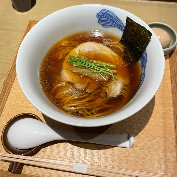 「醤油ラーメン」@NIPPON RAMEN 凛 TOKYOの写真