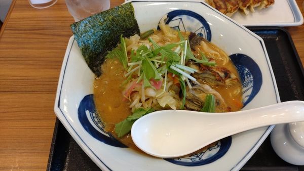 「かきちゃんぽん」@長崎ちゃんぽんリンガーハット 埼玉せんげん台店の写真