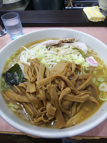 「中華そば並塩味野菜メンマ」@所沢大勝軒の写真