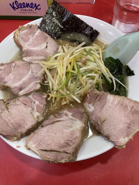 「ネギチャーシュー(普)」@かいざん 西船橋店の写真