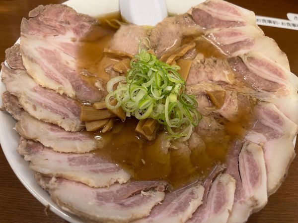 「チャーシュー麺大盛りチャーシューTP」@楼蘭の写真