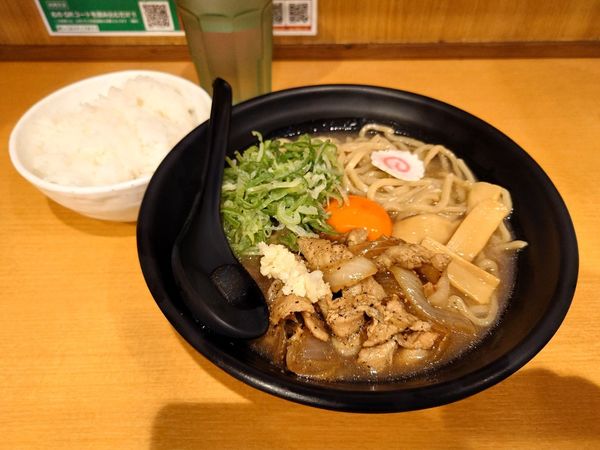 「肉玉そば」@肉玉蕎麦 おとど 北松戸総本山の写真