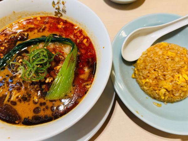 「担々麺」@らぁ麺 はやし田 味の素スタジアム店の写真