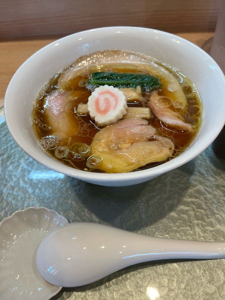 「黒出汁」@中華そば 深緑の写真