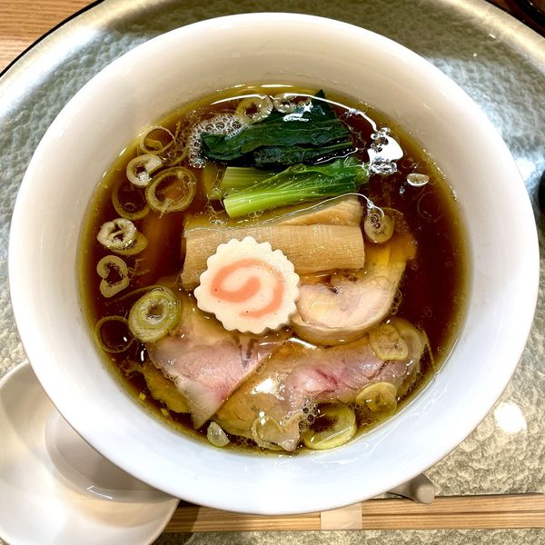 「黒出汁」@中華そば 深緑の写真