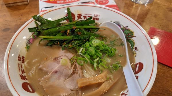 「ニラニンニクラーメン」@天下一品 五反田店の写真